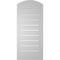 Ekena Millwork Arch Top Surface Mount PVC Gable Vent w/ 2"W x 2"P Brickmould Sill Frame, 14"W x 30"H GVPAR14X3003SN - alternate 3